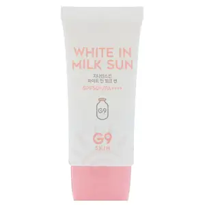 Kore kozmetik beyazlatma kırışıklık karşıtı nemlendirici güneş koruyucu G9skin beyaz süt güneş SPF 50 + PA + + + + +, 40 g