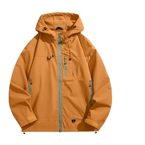 Chaqueta cortavientos impermeable Unisex para hombres y mujeres Vintage para senderismo Camping montañismo a prueba de viento para exteriores - Product Image 1