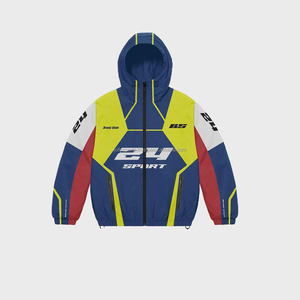 Nouveau cousu hommes coupe-vent veste sur mesure Anti-rides couleurs contrastées haute qualité coupe-vent hommes vestes - Product Image 4