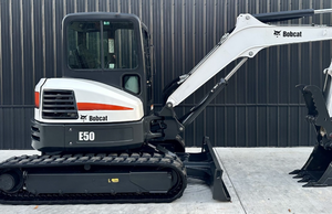 รถขุดขนาดเล็ก BOBCATs E50 ซีรีส์ รถขุดไฮดรอลิก อุปกรณ์หนัก น้ำหนัก 5300 กก. 0-2000 ชั่วโมง - Product Image 4