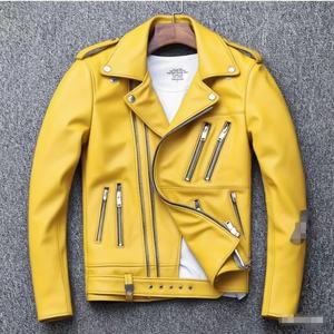 Chaqueta de Cuero Acolchada Personalizada de Alta Calidad con Forro Interior de Piel Sintética, Capas de Cuero Luxel con Botones y Cierre de Cremallera - Product Image 6