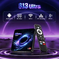 BOXPUT S13 Ultra 4K TV Box Android 14.0 Quad Core Rockchip RK3539 4GB 32GB GPU Mali-G310 HD 2.1 WiFi 5G BT5.4
