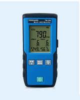 Monitor de Calidad del Aire 5 en 1 |   Medidor Digital de CO2, PM2.5, PM10, Temperatura y Humedad, 400-9999 ppm, para Hogar, Oficina, Escuela (OEM)