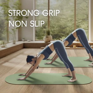 Alfombrilla <span class=keywords><strong>de</strong></span> Pilates <span class=keywords><strong>de</strong></span> goma natural con logotipo personalizado, alfombrilla <span class=keywords><strong>de</strong></span> <span class=keywords><strong>Yoga</strong></span> <span class=keywords><strong>verde</strong></span> aguamarina fina, cubierta <span class=keywords><strong>Verde</strong></span>, caja <span class=keywords><strong>de</strong></span> embalaje a granel sin Eko Tex - Product Image 5