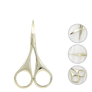 Premium Stainless Steel Curved Square <b>Nail</b> <b>Scissors</b> <b>for</b> Beauty Travel Grooming Kit-Lightweight Durable Easy Carry Competitive - Product Image 2