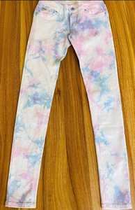 Jeans Casuales Personalizables, 100% Algodón, Oscuros, Desgastados, Transpirables, Impermeables, con Parches Personalizados en la Cintura, Tallas Grandes Disponibles - Product Image 2