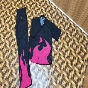 Wholesale High Quality 2-Piece Casual Outfits Half Sleeve Athletic <b>T</b>-<b>Shirts</b> Shorts Printed Digital Technics Fashion Accessories - Product Image 2