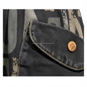 Pantalon Harem Homme Haut de Gamme OEM, Design Unique, Style Urbain, Patchwork - Product Image 5