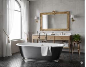 Moderna Bañera de Hidromasaje/Hielo Independiente de Acero Inoxidable, Hecha a Mano, de Lujo, Marca Privada, Fabricante ODM OEM, Elegante - Product Image 2