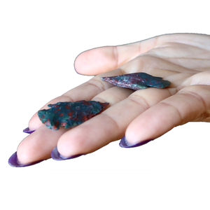 หัวลูกศรแกะสลักตามธรรมชาติหินโมราอัญมณีคริสตัลสำหรับการรักษาเรกิหินธรรมชาติเครื่องมือรักษา - Product Image 6