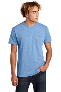 Camisetas unisex de algodón hilado peinado con anillo/polietileno - Product Image 2