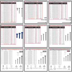 Kit vétérinaire orthopédique 2.4 2.7 et 3.5 vis de verrouillage et plaque implants orthopédiques ensemble d'instruments par Caronia chirurgical - Product Image 5