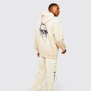 Sweat à capuche pour hommes, meilleure vente printemps automne, ample, tendance, personnalisé, décontracté, col rond, sweat à capuche pour hommes - Product Image 3