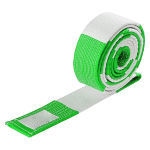 เข็มขัดศิลปะการต่อสู้คาราเต้ ยูโด เทควันโด คุณภาพสูง ราคาดีที่สุด สีและโลโก้สั่งทำได้ เข็มขัดฝึกซ้อมผ้าฝ้ายเนื้อนุ่ม - Product Image 6