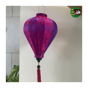 Linternas de seda hechas a mano de Vietnam PARA EL Festival del Medio Otoño Artesanía auténtica para decoración tradicional y moderna - Product Image 5