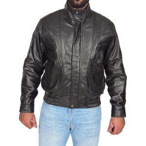 Chaqueta de Cuero de Oveja Personalizada para Hombre de Primera Calidad, Prenda Exterior Elegante de Cuero Auténtico - Product Image 5