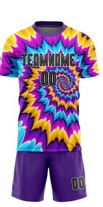 Uniforme de fútbol para hombre de secado rápido de alta calidad al por mayor, hecho a medida, transpirable, cómodo, antibacteriano, ligero, antiarrugas - Product Image 2