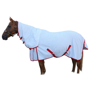Alfombra DE ASISTENCIA equina de caballo personalizable de alta calidad, manta impermeable transpirable para montar, producto ecuestre de nailon Ripstop - Product Image 6