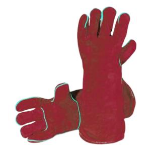 Guantes de soldadura de cuero de vaca de primera calidad, guantes de soldadura de cuero dividido, alta exigencia, anticorte, última llegada, precio barato, los mejores guantes de soldadura - Product Image 3
