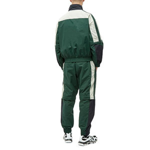 Conjunto de chándal cortavientos de dos piezas de nailon y poliéster para niños, chándal de chándal informal con logotipo personalizado OEM para invierno - Product Image 3