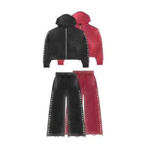 เสื้อฮู้ด480gsm แบบมีฮู้ดสำหรับผู้ชายเสื้อฮู้ดพิมพ์ลายพัฟออกแบบได้ตามต้องการ - Product Image 4