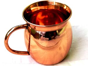 Tasse en cuivre de haute qualité 500 ml droite Moscow Mule - Product Image 6
