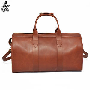 Bolso de piel sintética con logotipo personalizado para hombre, elegante bolso de viaje para exteriores, color marrón, 2022 - Product Image 3