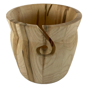 Cuencos de hilo de madera natural hechos a medida diseño atractivo de alta calidad adecuado para tiendas de hilo y fibra diseño clásico aspecto de lujo - Product Image 5