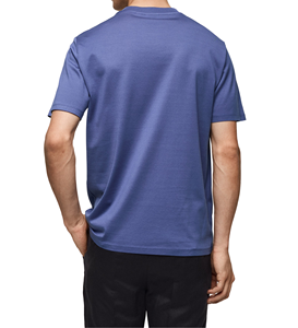 Camiseta de Cuello Redondo de Algodón 100% de Alta Calidad al por Mayor para Hombre, Corte Regular, Estilo Urbano, Gimnasio, Transpirable, Secado Rápido, 180g, Informal - Product Image 4