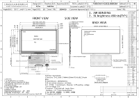 Módulo de Pantalla LCD TFT de 5 Pulgadas, 800x480, Interfaz QSPI SPI 8080, Panel Táctil Capacitivo de Vidrio G+G para HMI Industrial