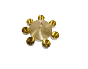 Masala Dabba de especias de cobre de remium, caja de Masala de especias de metal de latón hecha a mano, precio al por mayor de Ndian - Product Image 4