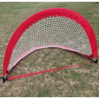 Fabricant sous contrat de buts de football de haute qualité 180x100cm, but de football d'entraînement en maille lourde, but de football pliable