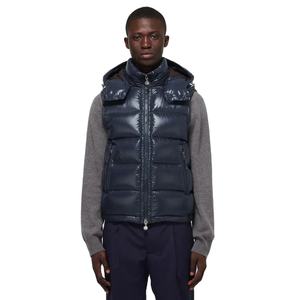 Gilet léger personnalisé veste sans manches à bulles chaudes compressible grande taille hiver hommes gilet bouffant en duvet de canard pour hommes - Product Image 1