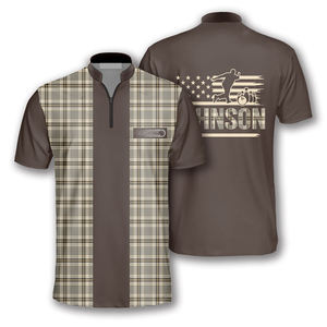 Maillot de bowling personnalisé à manches courtes, imprimé et respirant, prix d'usine – Créez votre propre maillot - Product Image 3