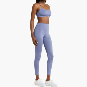 Soutien-gorge de sport souple et extensible pour yoga, haut court antichoc avec dos croisé, soutien-gorge solide et léger pour femmes - Product Image 5