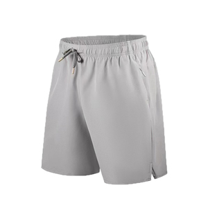 Pantalones cortos de secado rápido para hombre, pantalones casuales deportivos sueltos de cinco cuartos, pantalones de playa finos de seda helada para hombre, pantalones cortos grandes, envío DDP - Product Image 3