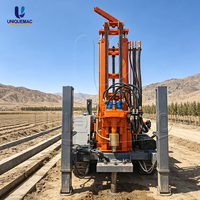 Uniquemac 100m 150m 200m 300m 350m 600 mètres Foreuse de puits d'eau montée sur chenilles diesel pour mines Prix usine