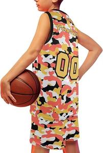 Fournisseur direct d'usine Maillots de basket-ball double face Couleur unie Polyester Ensembles d'uniformes d'entraînement pour hommes - Product Image 4