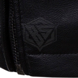 New Design Fashionable <b>Leather</b> Fabric <b>Men</b> Winter <b>Jacket</b> Custom Style <b>Men</b> Clothing <b>Leather</b> <b>Jacket</b> - Product Image 5