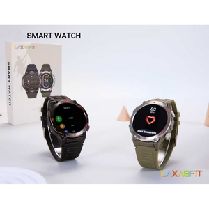 Montre connectée 41-43 mm, écran tactile AMOLED, étanche IP67, appels Bluetooth, charge sans fil, unisexe, montre de sport d'extérieur - Product Image 6