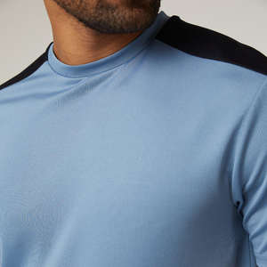 Camiseta y conjunto corto para hombre, chándal de verano de 2 piezas para hombre, conjunto de estancia de dos tonos de manga corta a la moda, conjunto de ropa de resort para hombre - Product Image 4