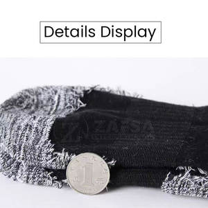 Chaussettes de tennis pour hommes en coton de haute qualité, vente en gros directe d'usine, chaussettes de course antidérapantes personnalisées - Product Image 5