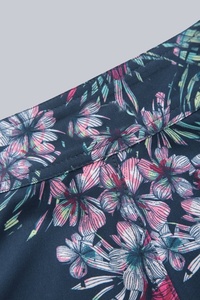 Pantalones cortos de yoga deportivos de algodón 100% para mujer OEM, elásticos transpirables de cintura alta con decoración de bolsillos, suministro deportivo informal al por mayor - Product Image 4