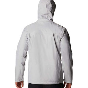 Chaqueta Cortavientos Impermeable de Invierno para Hombre, Transpirable, de Tejido Softshell, con Capucha, Ligera, Deportiva, Delgada, para Correr al Aire Libre, con Logotipo Personalizado - Product Image 5
