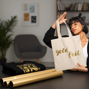 Fogli DTF ad Alta Risoluzione per Trasferimenti in Oro 11x14, Carta e Pellicola di Alta Qualità per Trasferimenti - Product Image 2