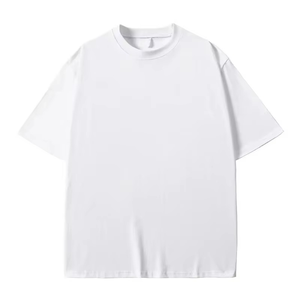 T-shirt à col rond en coton pour hommes, couleur unie classique, manches courtes, unisexe, quatre saisons, décontracté, quotidien, essentiel - Product Image 1