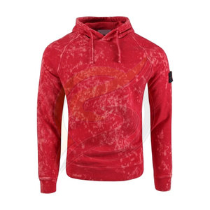 Sudadera con Capucha Extra Grande para Hombre, 100% Algodón Grueso, Lavado Ácido, Estilo Hip Hop Urbano - Product Image 6