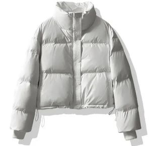 Venta al por mayor Chaqueta de plumón Acolchada Estilo corto Cuello alto Ropa de invierno - Product Image 5