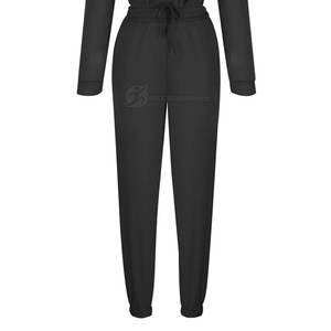 Survêtements courts grande taille XL personnalisés pour femmes, hauts courts et longs avec col à capuche, meilleures ventes - Product Image 5