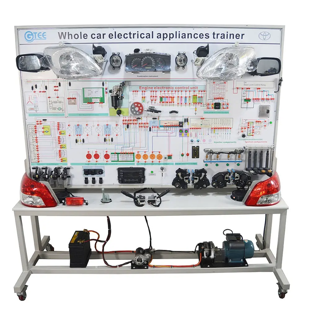 Educational Automotive Electrical Trainer Automotive Electrical Training Simulators Automotive Teaching and Training Equipment